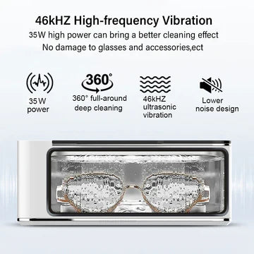 Herebetter™ Ultrasonic Glasses Jewelry Cleaner 500ML