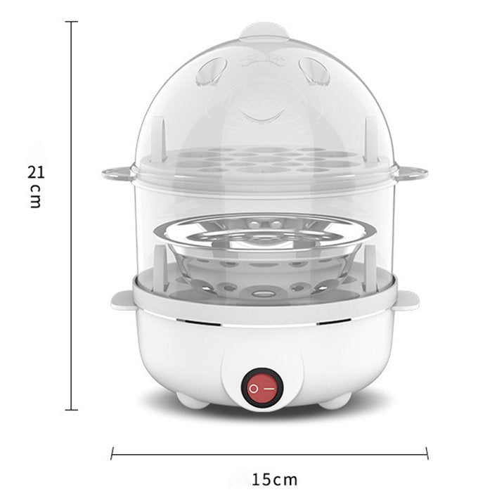 HereBetter™ Electric Egg Cooker Double Multifunction