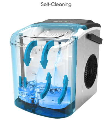 HereBetter™ KUMIO Ice Makers Countertop